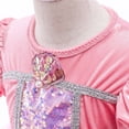 thumbnail image 5 of JAJAHO Girls Sparkly Sequin Dress Tutu Ball Gown Birthday Party Wear Puff Short Sleeve Mesh Layered Maxi Princess Dresses 3-10Y, 5 of 8