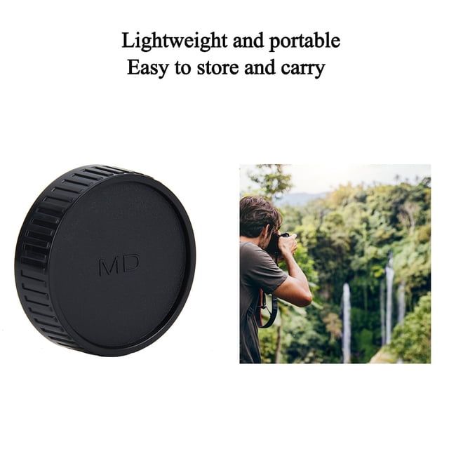 Tapa Trasera de Lente de Plástico de 5 Piezas para Cámara Minolta Seagull MD Mount ANGGREK Otros