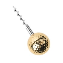 unbranded  Golf Bottle Opener Tapered Cork Bung Wine Stopper Openers Gadgets Corkscrew Travel Golden