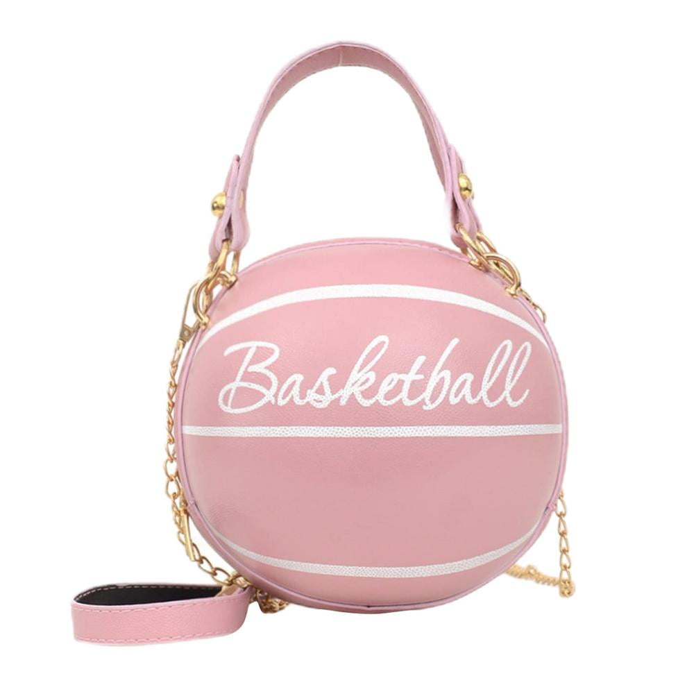 purse shaped like a basketball