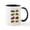 White/Black Inside, variant on CafePress - Snakes Of The World Mug - 11 oz Ceramic Mug - Novelty Coffee Tea Cup
