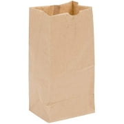 Perfect Stix - Brown Bag 2-100 2lb Brown Paper Bags - Pack of 100ct, Brown Bags 2lb-Pack of 100ct