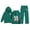 A-Dark Green, variant on VBEWZET Girls Winter Outfits Girls Solid Warm Hoodie Pullover Long Sleeve Top with Pants Casual Everyday Outfit A-Pink 9-10 Years
