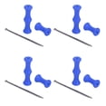thumbnail image 2 of Bowstring Finger Savers, Antislip Soft Silicone Bowstring Saver Finger Protector  For Bowfishing Black,Red,Blue, 2 of 8