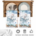 thumbnail image 5 of Octopus Coastal Kitchen Towels Set of 4, Summer Nautical Starfish Coral Ocean Absorbent Dish Towels for Kitchen, Microfiber Hand Towel, Quick Drying Tea Towel for Cleaning Decorative Dishcloths, 5 of 7