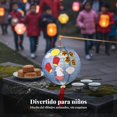 thumbnail image 4 of Abbraccia Farol infantil de otoño, papel plegable DIY, manual, decoración festiva luminosa, 4 of 6