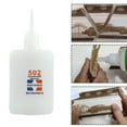 thumbnail image 5 of 502 Super Glue, 40ml Quick Dry Cyanoacrylate Adhesive, Universal Strong for Leather, Rubber, Metal Crafts, 5 of 8