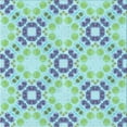 thumbnail image 1 of Ahgly Company Machine Washable Indoor Square Transitional Aquamarine Green Area Rugs, 4' Square, 1 of 7