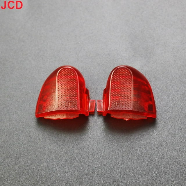 1 pair For Xbox Series S X XSX XSS Controller RT LT Trigger Key Button XSS XSX Version Repair Accessories Transparent red