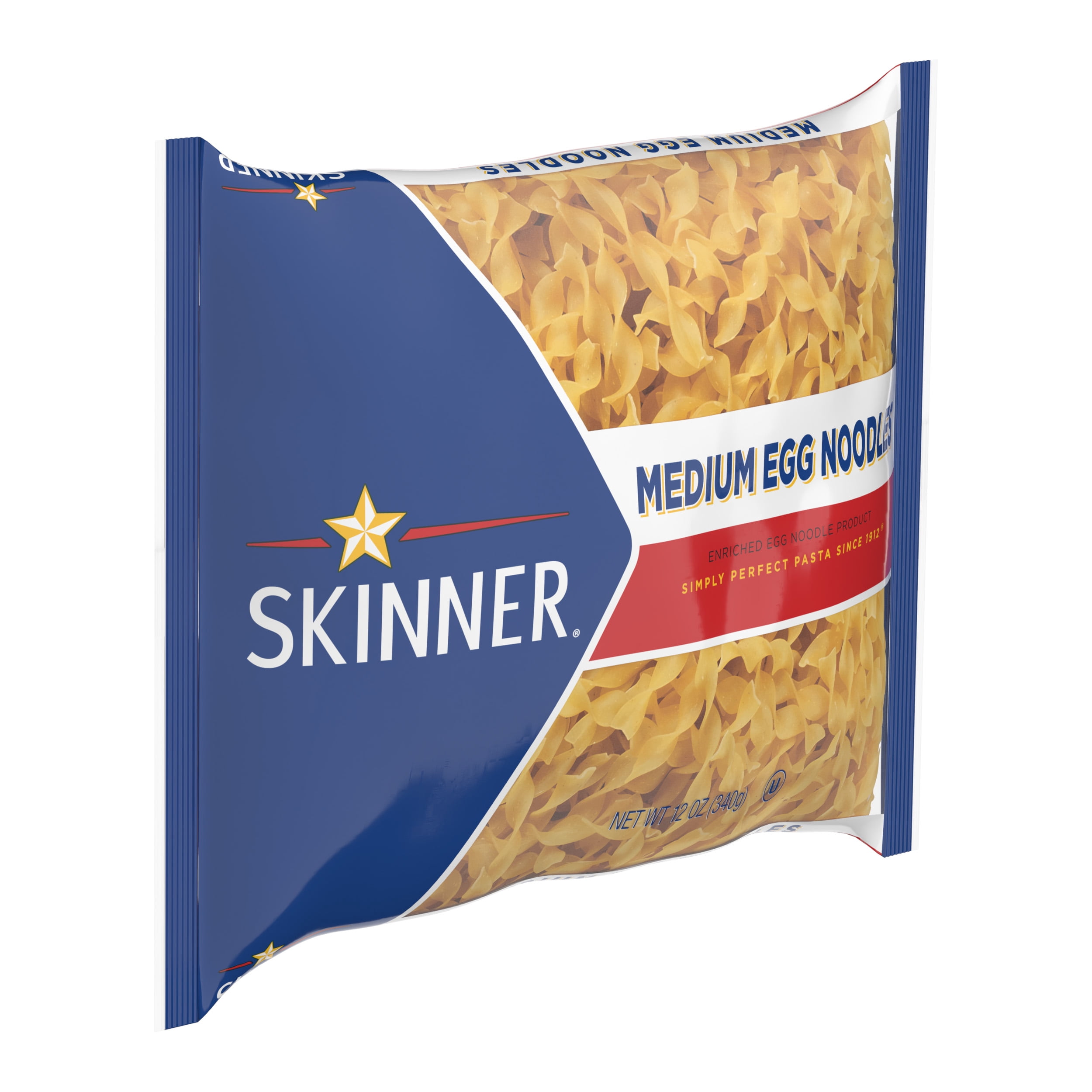 (3 pack) Skinner Medium Fluffy Egg Noodles Pasta, 12 Oz