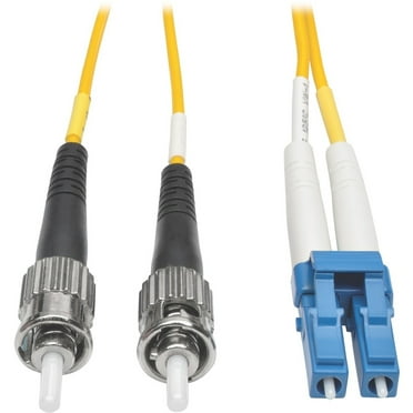 Eaton Tripp Lite Series Duplex Singlemode 9/125 Fiber Patch Cable LC/ST 25 m 82 ft.