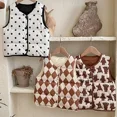 thumbnail image 2 of Ropa de otoño para bebés, chaqueta sin mangas para niños, chalecos de invierno para niños pequeños, chaleco de plumón de pato con un solo pecho, abrigo, prendas de vestir para niños, 2 of 5