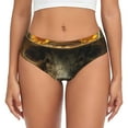 thumbnail image 1 of Fotbe Sunflower Cowboy Hat Cow Calzones Estampados para Mujer – Ropa Interior de Algodón, Cómoda, Suave y Elástica-Small, 1 of 6