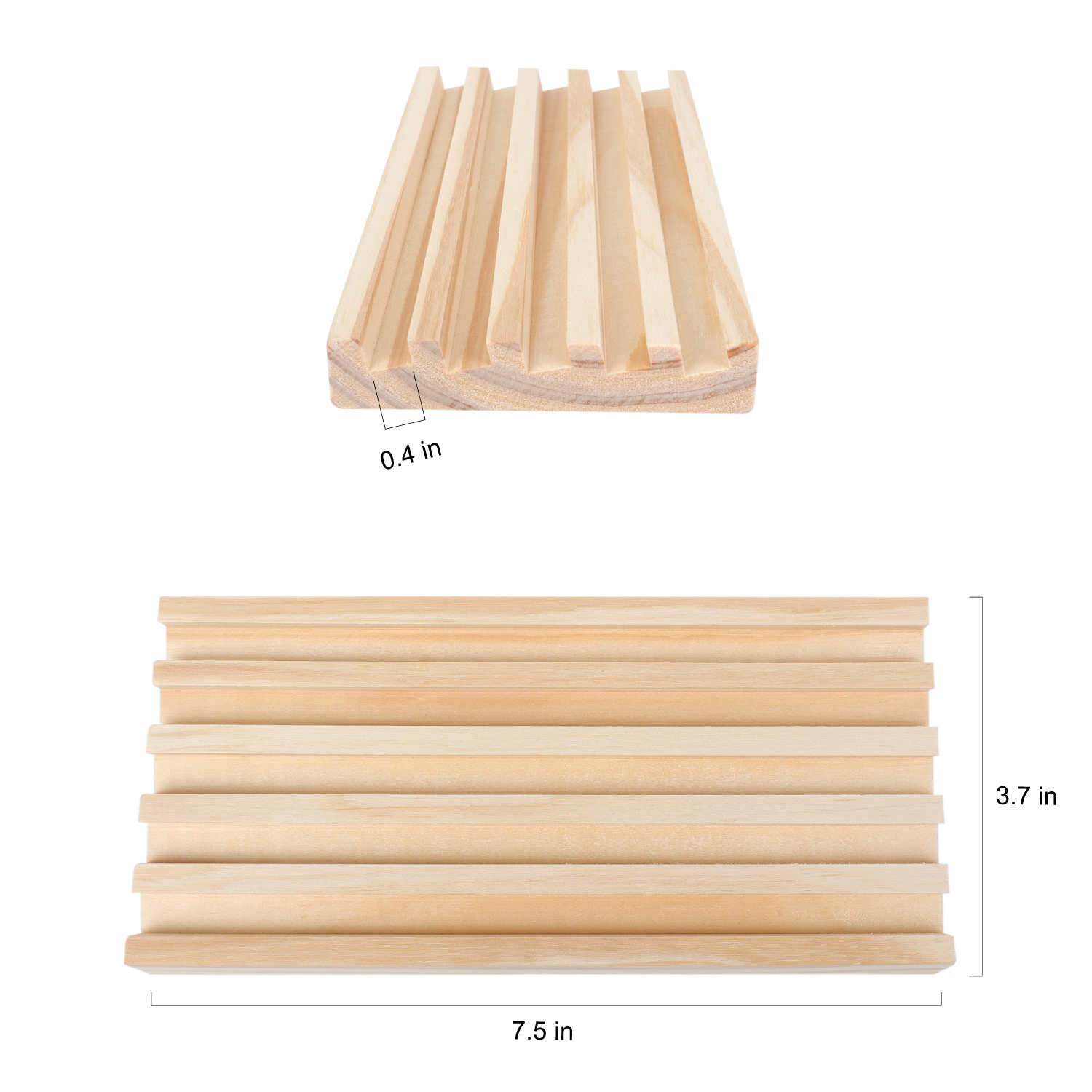 Fugocen Wood Domino Racks Set of 8 Trays photo 5