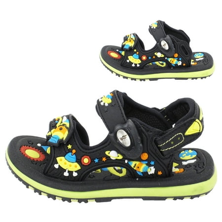 Classic Kids Sandals for Girls: SNAP LOCK Closue, Waterproof,