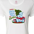 thumbnail image 4 of Inktastic I Wanna Hippopotamus for Christmas- Cute Hippo Women's T-Shirt, 4 of 5