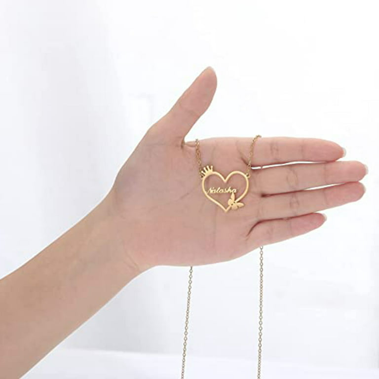 Personalized Gold Letter Bracelet Valentine Giftdouble 