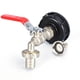thumbnail image 2 of Kenally Adaptador de grifo de tanque IBC, conector de rosca de 3/4 pulgadas, piezas de ajuste de válvula de repuesto Medidores de medidas dimensionales Kenally TO003366-00, 2 of 6
