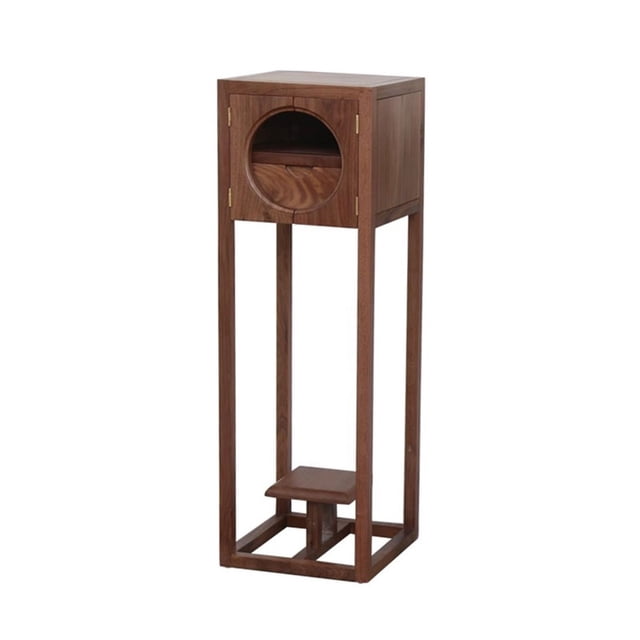 Estante for bonsáis, estante de madera con cajones for el hogar, estudio, salón de té, balcón, jardinería.