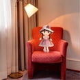 thumbnail image 4 of Soft Baby Doll with Clothes, 17.7 Cute Rag Doll Ragdoll Plush Stuffed Toy with Hat Skirt Handmade Princess Plush Toy Baby Girls Sleeping Partner Doll, 4 of 4