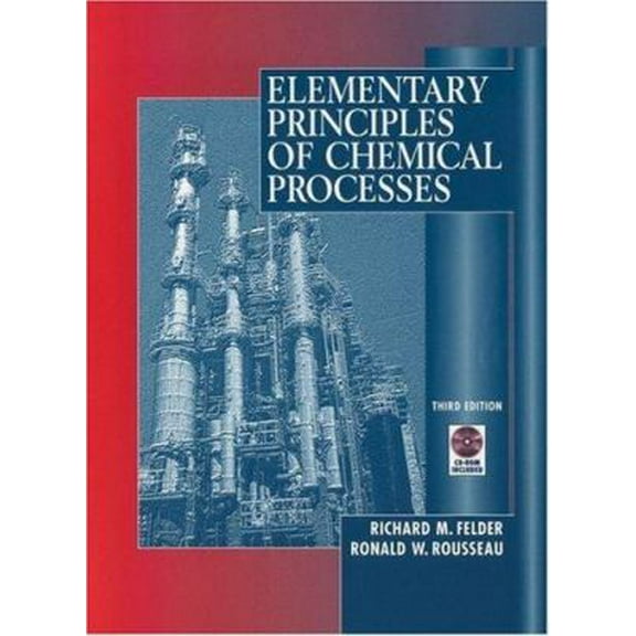 Pre-Owned Elementary Principles of Chemical Processes (Hardcover) 0471534781 9780471534785