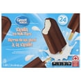 thumbnail image 1 of Great Value Vanilla Ice Milk Bars in A Chocolatey Coating, 1 of 4
