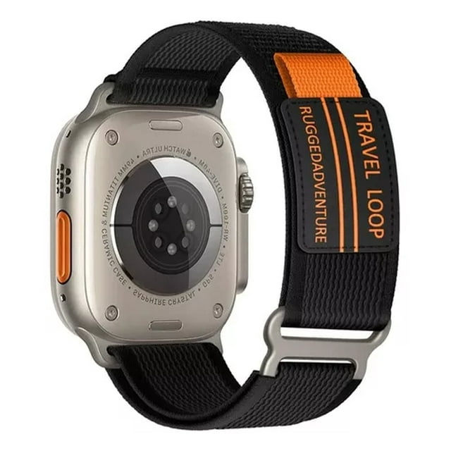 Correa Extensible De Nylon Sport Unisex S / M / L 38 / 40 / 41 mm Para Apple Watch Ultra Compatible Con Serie 8 / 7 / 6 / 5 / 4 / 3 / 2 / 1 / SE
