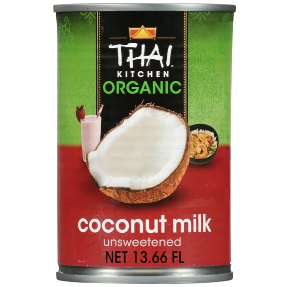 Thai Kitchen Gluten Free Organic Unsweetened Coconut Milk, 13.66 fl oz Can