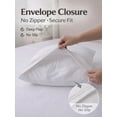 thumbnail image 5 of Premium Hotel Style Bed Sheets – Rich and Soft Hand, Easy Care (White, King), 5 of 11