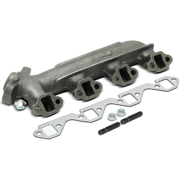 Right Exhaust Manifold Kit 1 - Compatible with 1986 - 1996 Ford F-150 5.0L V8 1987 1988 1989 1990 1991 1992 1993 1994 1995