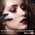 thumbnail image 3 of LUXAZA PRO Pink Eyeshadow Stick Makeup 6PCS Set, Light Metallic Shimmer Cream Eye Shadow Eyeliner Brightener Pencil Crayon - PINK OCEAN, 3 of 5