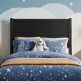 thumbnail image 5 of Pasadena Twin Solid Wood Low Profile Platform Bed in Black, 5 of 10