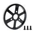thumbnail image 1 of Engranaje principal de metal de acero 65T, accesorio de pieza de engranaje de motor diferencial 65T RC, engranaje principal RC para 1/10 Control perfke engranaje, 1 of 9