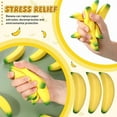 thumbnail image 5 of Kasyat 15 Pcs Banana Stress Toys Banana Stretchy Toys PU Relief Stress Balls Tiny Party Supplies for Relief Party Favors(2.36 Inches), 5 of 10