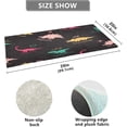 thumbnail image 3 of SKYSONIC Dinosaur Pattern Soft Runner Rug Washable Non-Slip Room Rug Hallway Rug Runner for Entryway,Hallway,Bathroom,and Kitchen,39x20In, 3 of 7