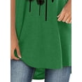 thumbnail image 5 of Gvmfive Women Short Sleeve Tunic Tops Casual Short Sleeve T Shirt Dandelion Print Loose Tee Blouse, 5 of 5