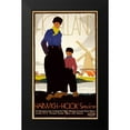 thumbnail image 2 of Vintage Apple Collection 16x24 Black Modern Framed Museum Art Print Titled - Travel Holland, 2 of 5