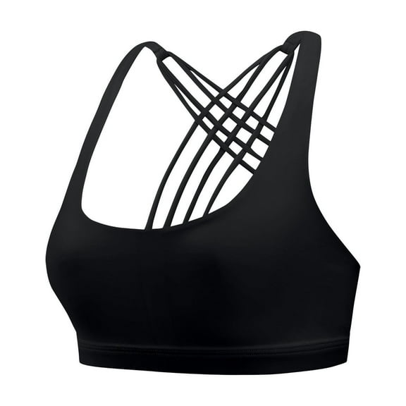 snilers Cross Sports Bras for Women No Underwire High Impact Support Wireless Athletic Yoga Bras Breathable Comfort Seamless Bra