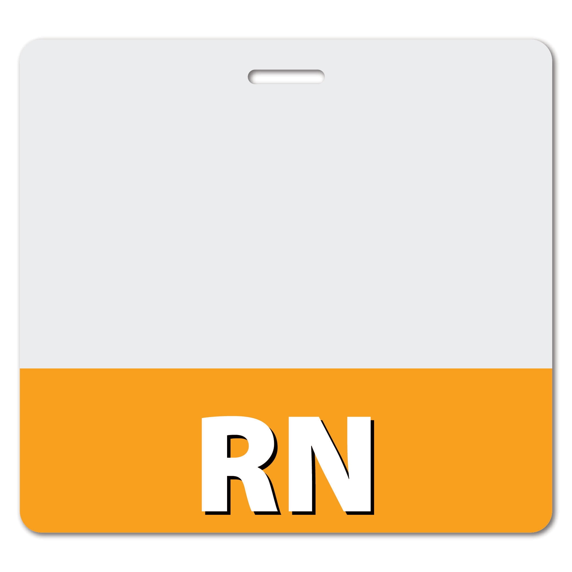 RN Heavy Duty Horizontal Orange (100 pack) - Spill & Tear Proof Cards ...