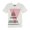 White - whtblkred, variant on Under A Blood Red Sky Womens Triangle Graphic T-Shirt, White, Small