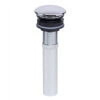 ALFI brand AB9055-PC Polished Chrome Pop Up Drain for Bathroom Sink without Overflow