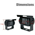 thumbnail image 5 of EKYLIN Rear View Backup Reversing CCD HD CCTV Camera for Truck Lorry Pickup Bus Vehicle Caravans Camper Van Car - Heavy, 5 of 5
