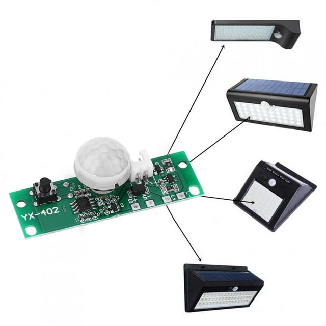 Solar Lamp Circuit Board Sensor Small Solar Lamp Controller Board, Solar Lamp Panel Circuit Board, 3.7V For Outdoor Park Camping Garden
