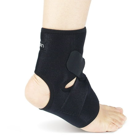 Astorn Ankle Brace & Achilles Tendon Support Sleeve | Adjustable One Size Fits All Ankle Support Wrap for Plantar & Achilles Support | Breathable Neoprene Tendinitis Ankle