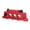 Red, variant on Rupoun 4 Stud Power Distribution Block 5/16 inch 48V DC 250A Bus Bar with Black Cover for Car RV Marine
