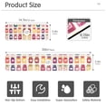 thumbnail image 3 of Yayeee Faucet Mat for Kitchen Sink 14.7" Diatomite Long Splash Guard Pad, Colorful Jam, 3 of 7