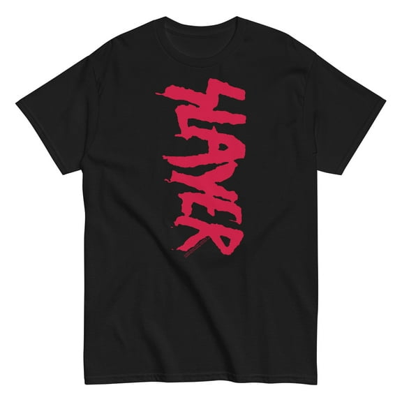 Slayer - Vertical Logo Unisex T-Shirt - Black - Small