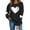 Black #C, variant on Hearts Printed Tops for Women Cute Valentines Day Holiday Outfits Long Sleeve Crewneck Sweatshirt Lover Gifts (XS, White #E)