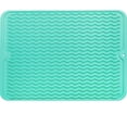 thumbnail image 1 of MicoYang Tapete de silicona para secar platos para múltiples usos, fácil de limpiar, ecológico, tapete de silicona resistente al calor para encimera o fregadero de cocina, refrigerador o revestimiento, 1 of 4