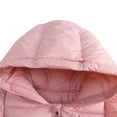 thumbnail image 5 of Yuanyu Toddler Girl Light Puffer Jacket Hoods Kids Baby Fleece Coat Winter Warm Outwear 1-6 Years, 5 of 11